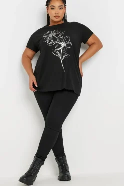 Floral Graphic Print T-Shirt