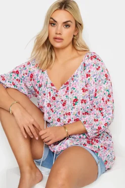 Floral Gypsy Blouse