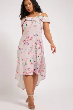 Floral Print Bardot Dress