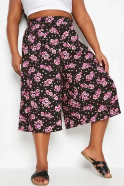 Floral Print Culottes
