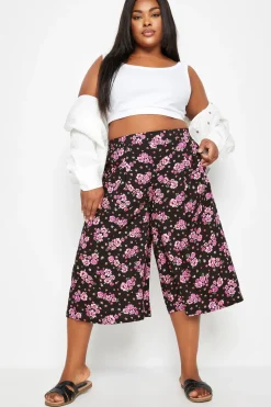 Floral Print Culottes