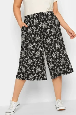 Floral Print Culottes