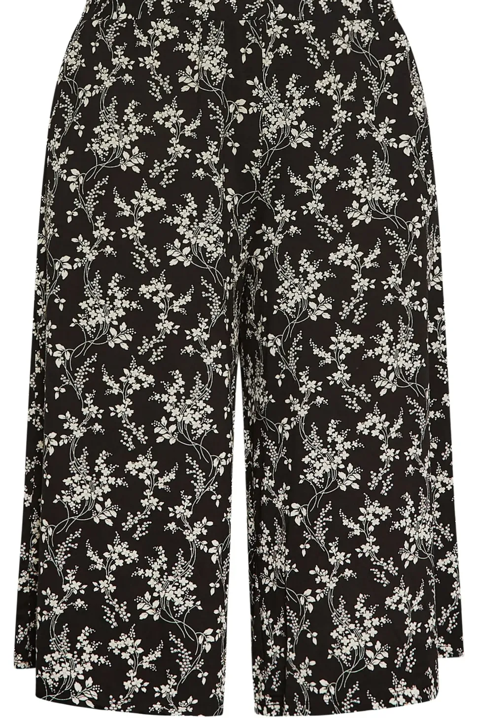 Floral Print Culottes