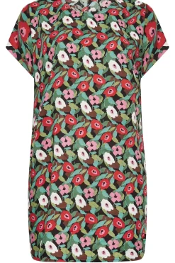 Floral Print Shift Dress