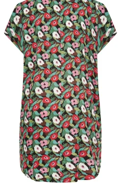 Floral Print Shift Dress