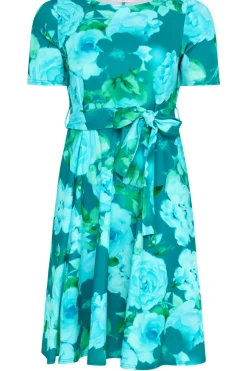 Floral Print Skater Dress