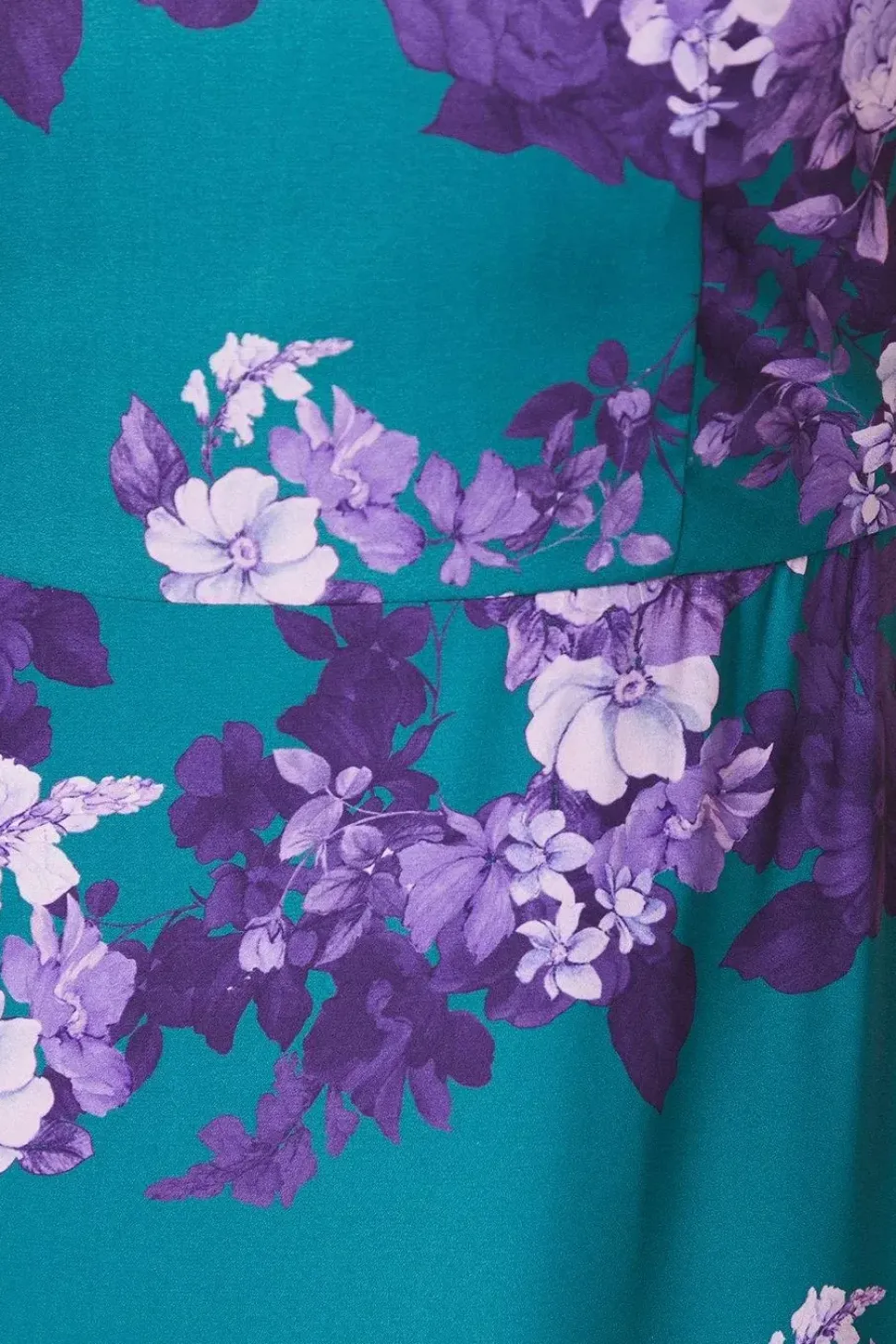 Floral Print Tiered Ruffle Midi Dress