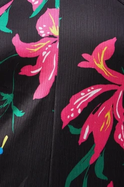 Floral Satin Halterneck Jumpsuit