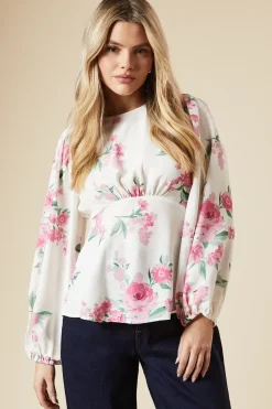 Floral Tea Blouse