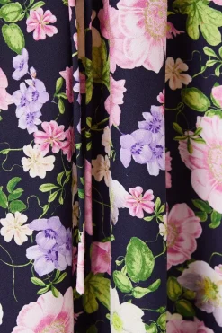 Floral Tiered Hem Mini Dress