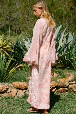 Floral Velvet Button Down Midi Dress