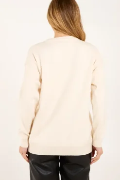 Flower Diamante Jumper