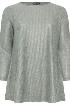 Foil Ribbed Top