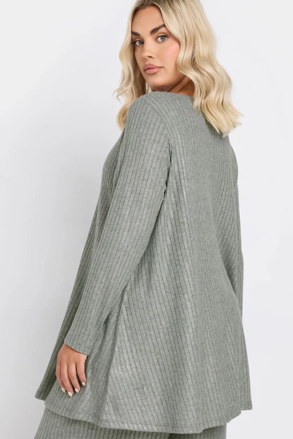 Foil Ribbed Top
