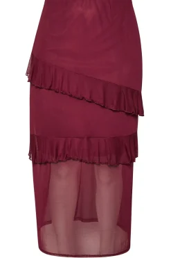 Frill Mesh Skirt