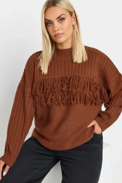 Fringe Knitted Jumper