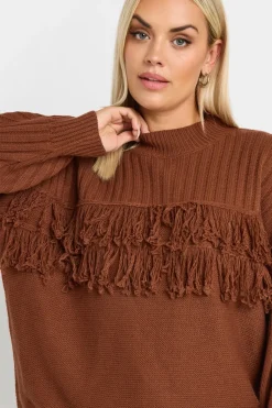 Fringe Knitted Jumper