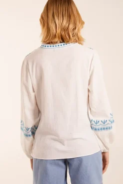 Full Sleeve Embroidered Blouse