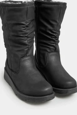 Fur Lined Calf Boots