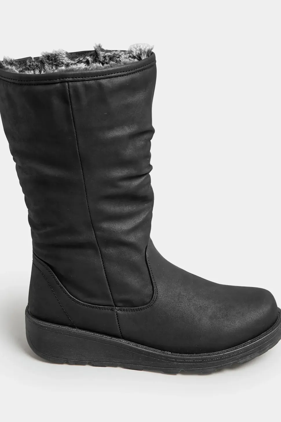 Fur Lined Calf Boots