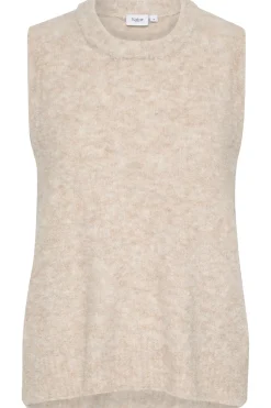GelaSZ Knitted Round Neck Vest-