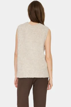 GelaSZ Knitted Round Neck Vest-