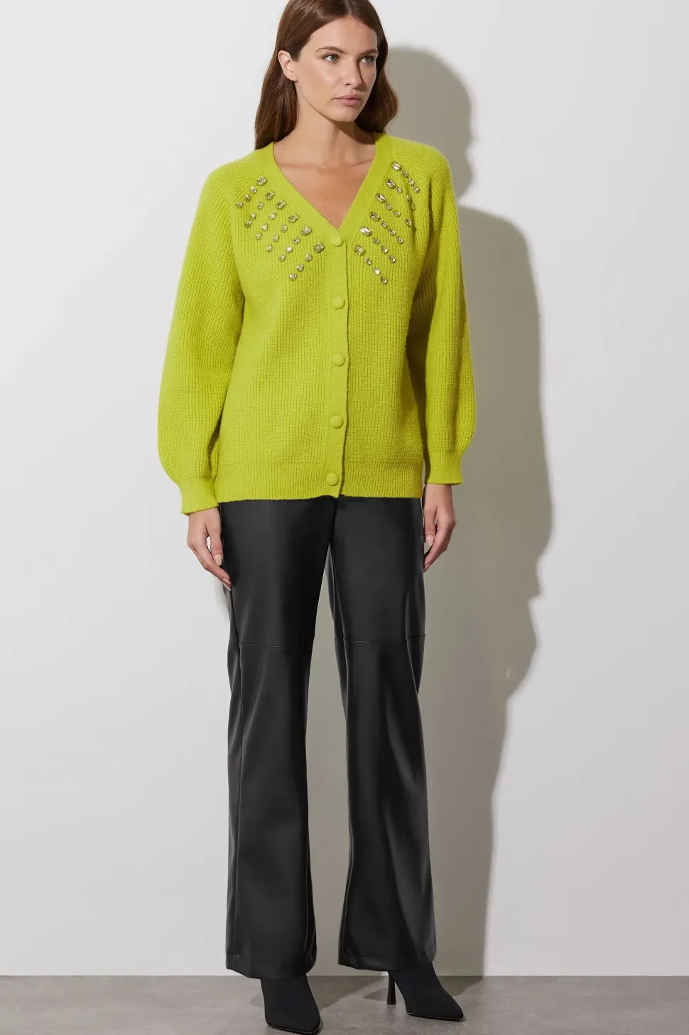 Gem Embellished Cardigan