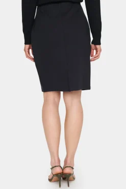 GennySZ Elastic Waist Pencil Skirt-