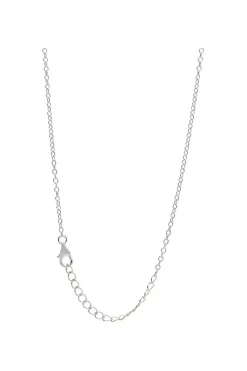 Gift Packaged 'Jordyn' 925 Silver & Cubic Zirconia Locket Necklace