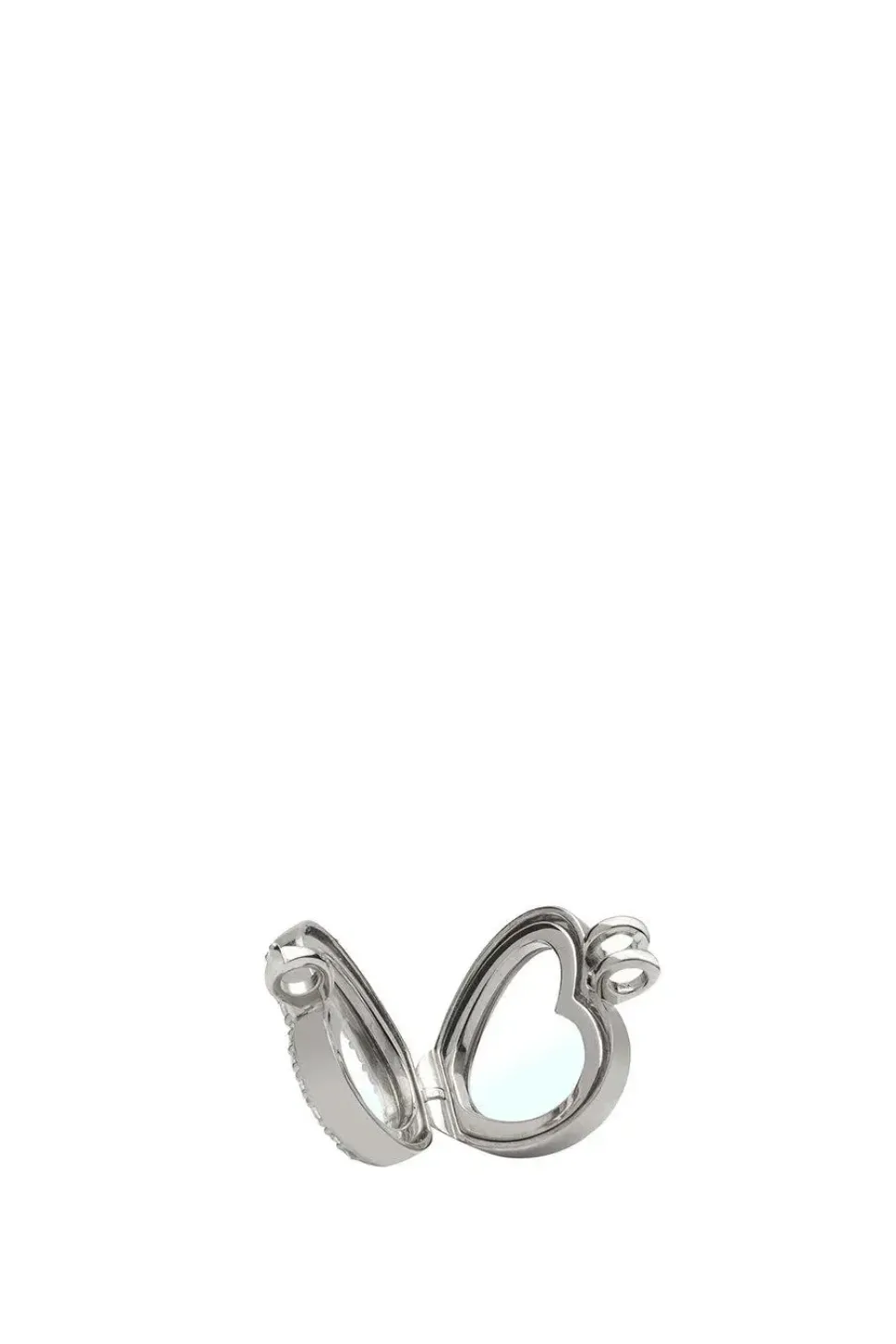 Gift Packaged 'Jordyn' 925 Silver & Cubic Zirconia Locket Necklace