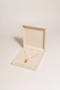 Gift Packaged 'Vera' 18ct Yellow Gold Plated 925 Silver Owl Necklace