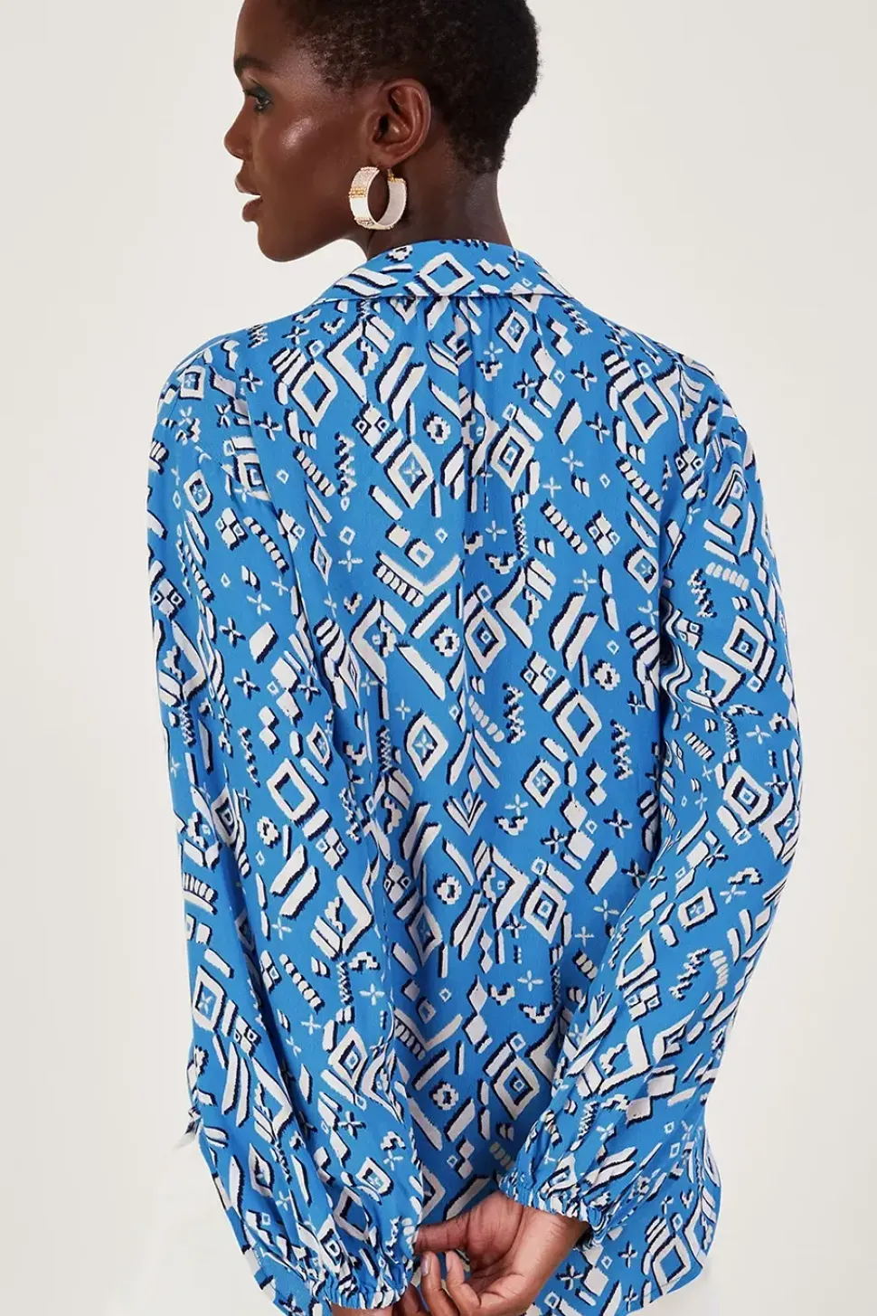 Gigi Print Blouse in Sustainable Viscose