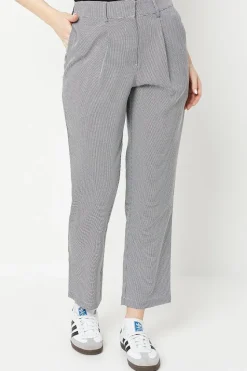 Gingham Kickflare Trousers