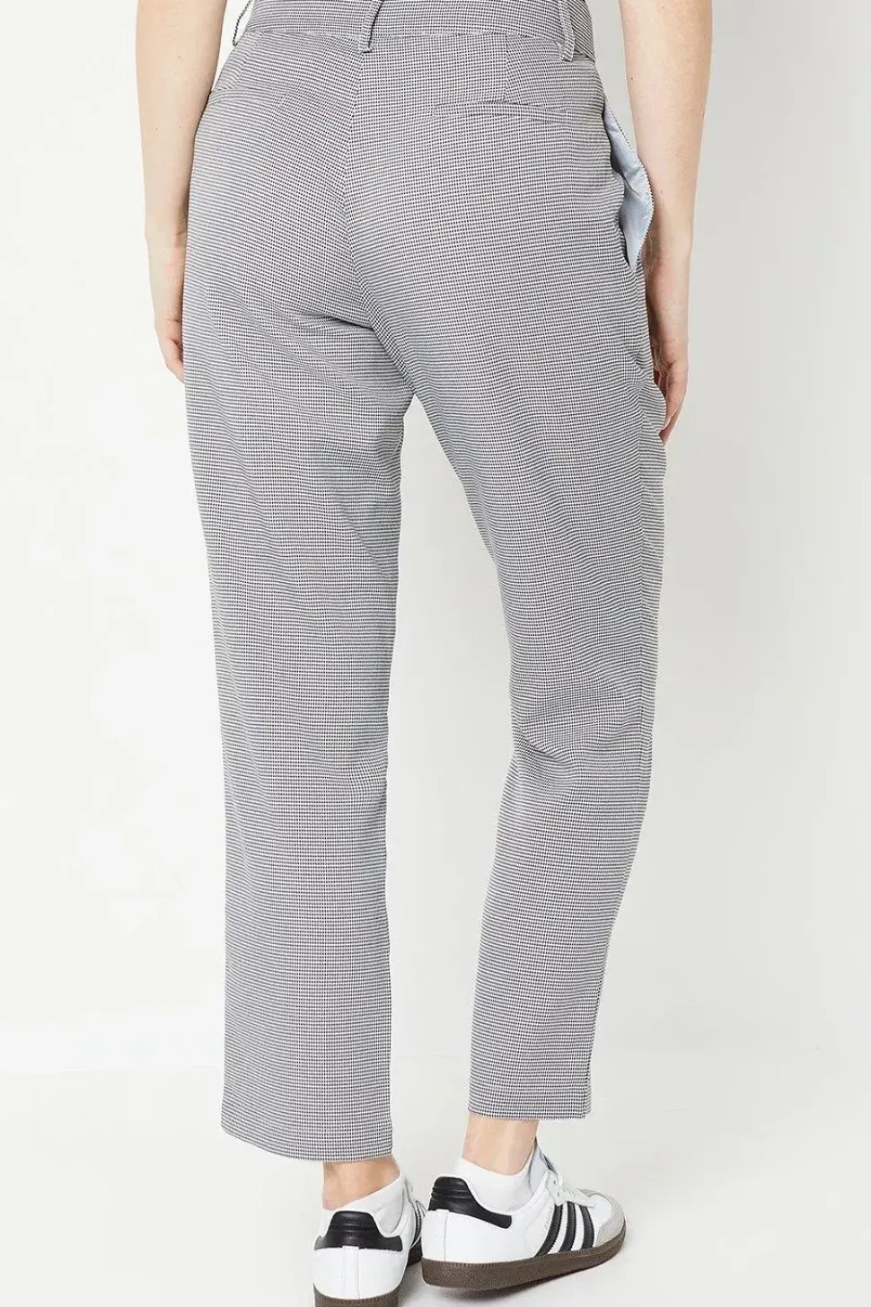 Gingham Kickflare Trousers