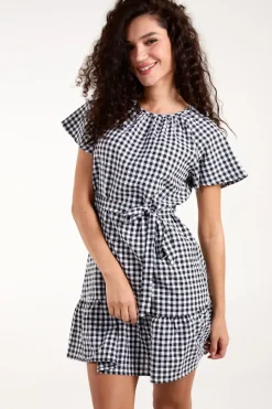 Gingham Mini Dress