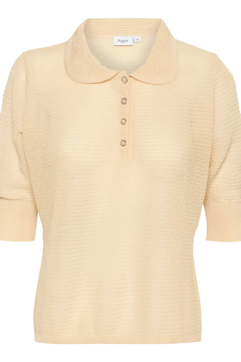 GizetteSZ Half Sleeve Polo Pullover-