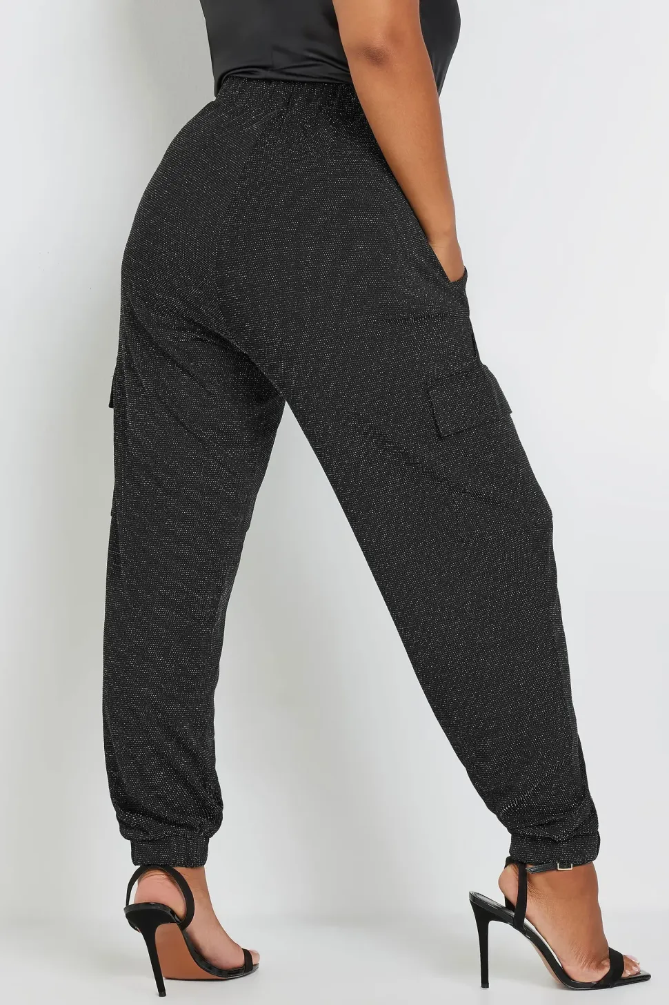 Glitter Cargo Trousers