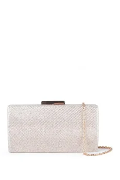 Glitter 'Dionne' box clutch bag