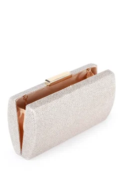 Glitter 'Dionne' box clutch bag