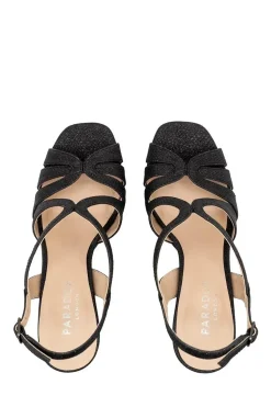 Glitter 'Rebecca' Platform Sandal