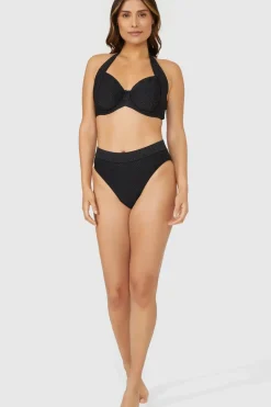Gorgeous DD+ Gold Sparkle Balcony Non Pad Bikini Top