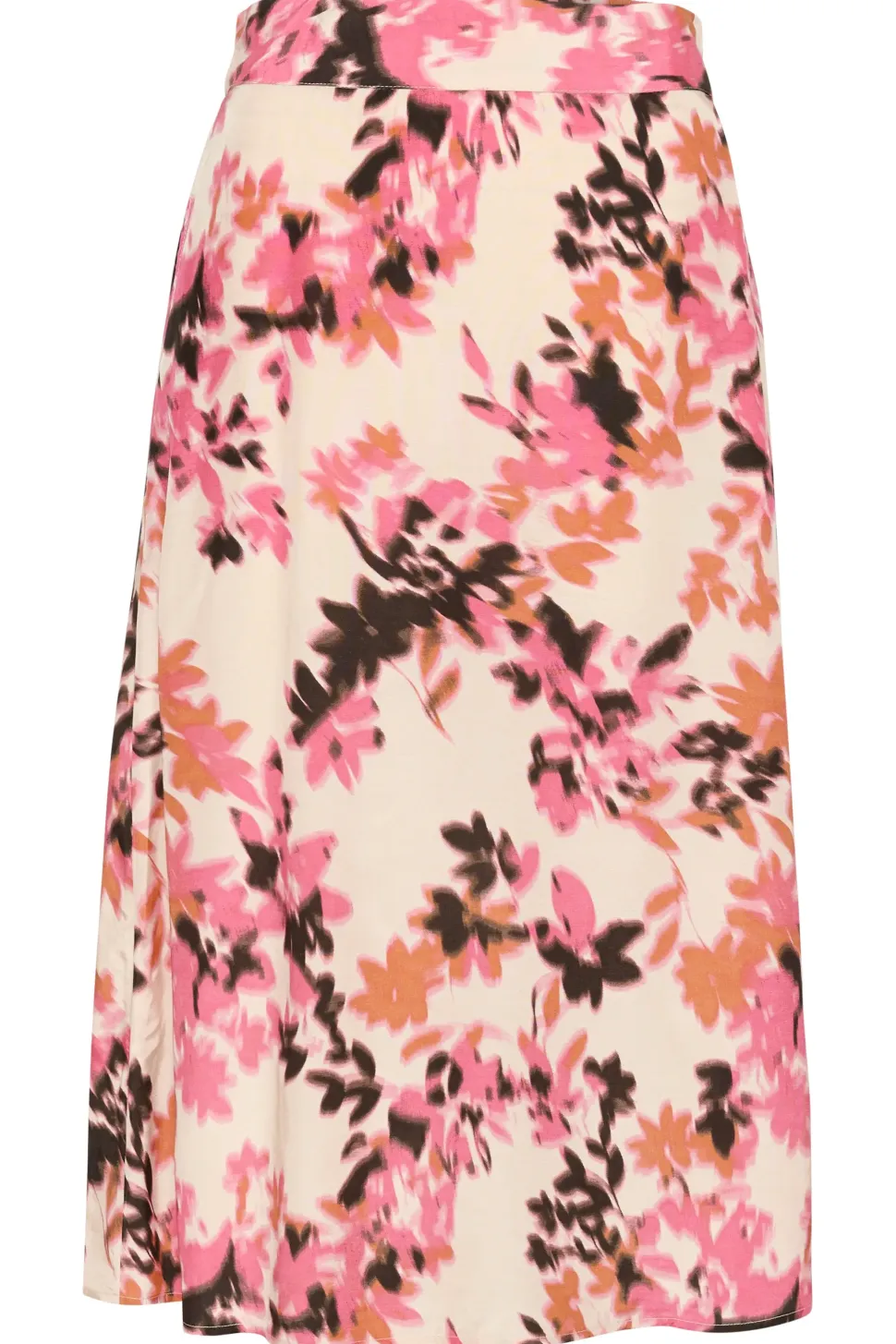 GracySZ A-line Fit Printed Midi Skirt-