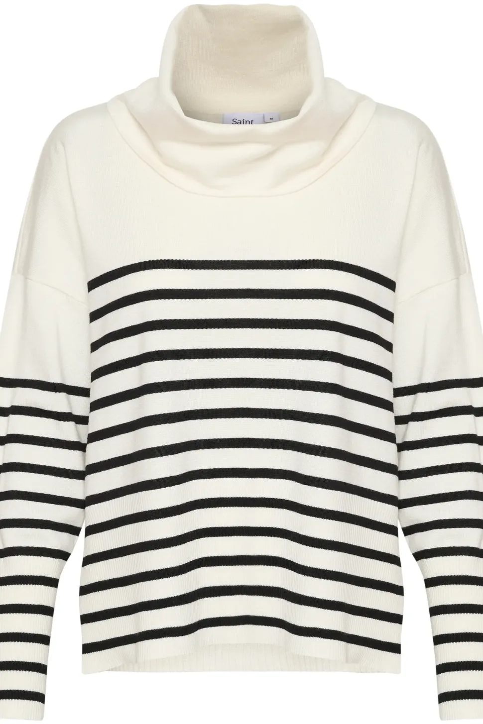 GrilaSZ Cowl Neck Stripe Pullover-