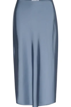 HafiaSZ High-waisted Satin Skirt-