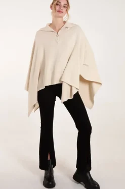 Half Zip Cape