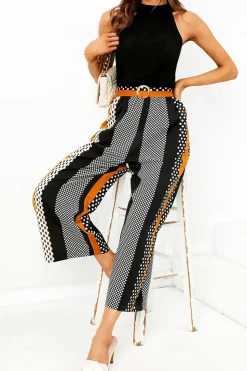 Halter Neck 2 In 1 Jumpsuit
