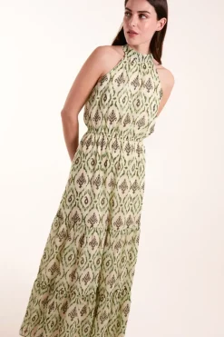 Halter Neck Maxi Dress