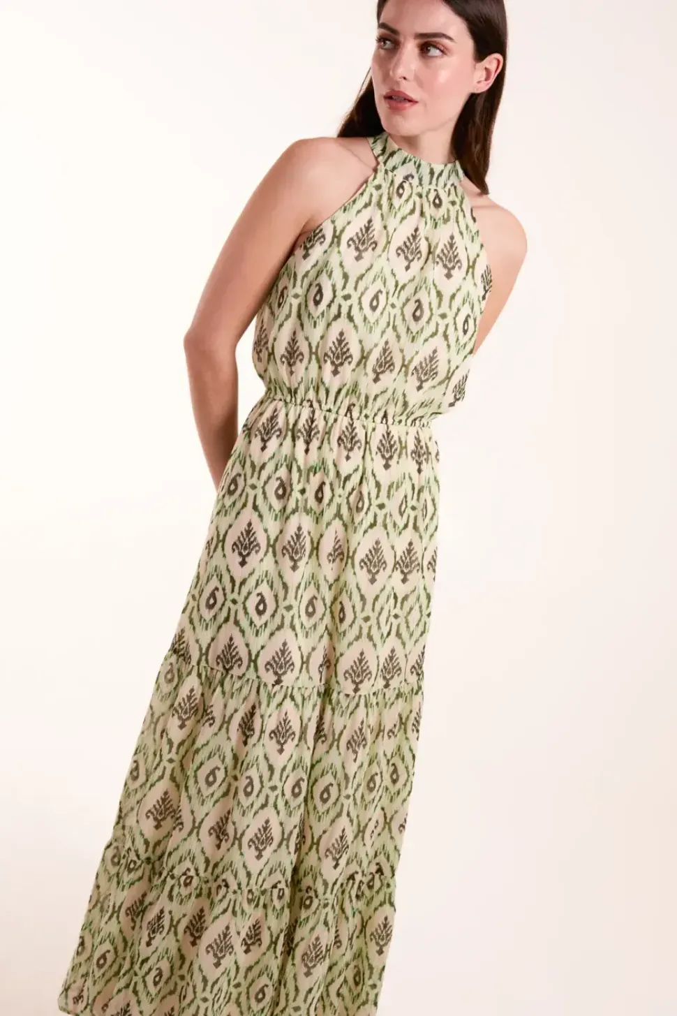 Halter Neck Maxi Dress