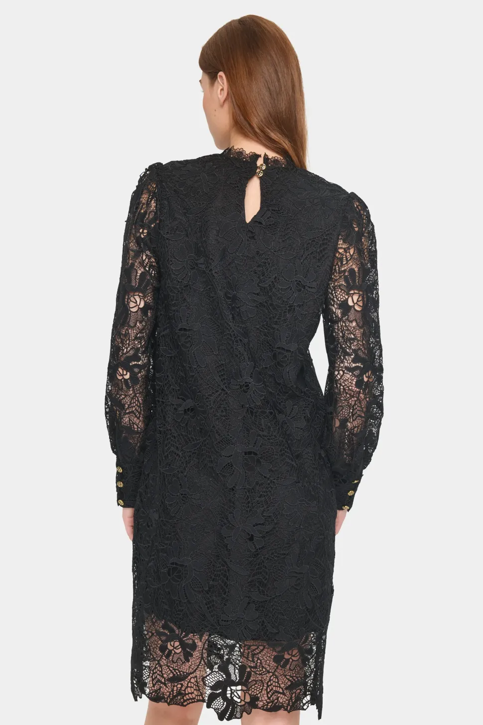 HarlowSZ Lace Dress Long Sleeves-
