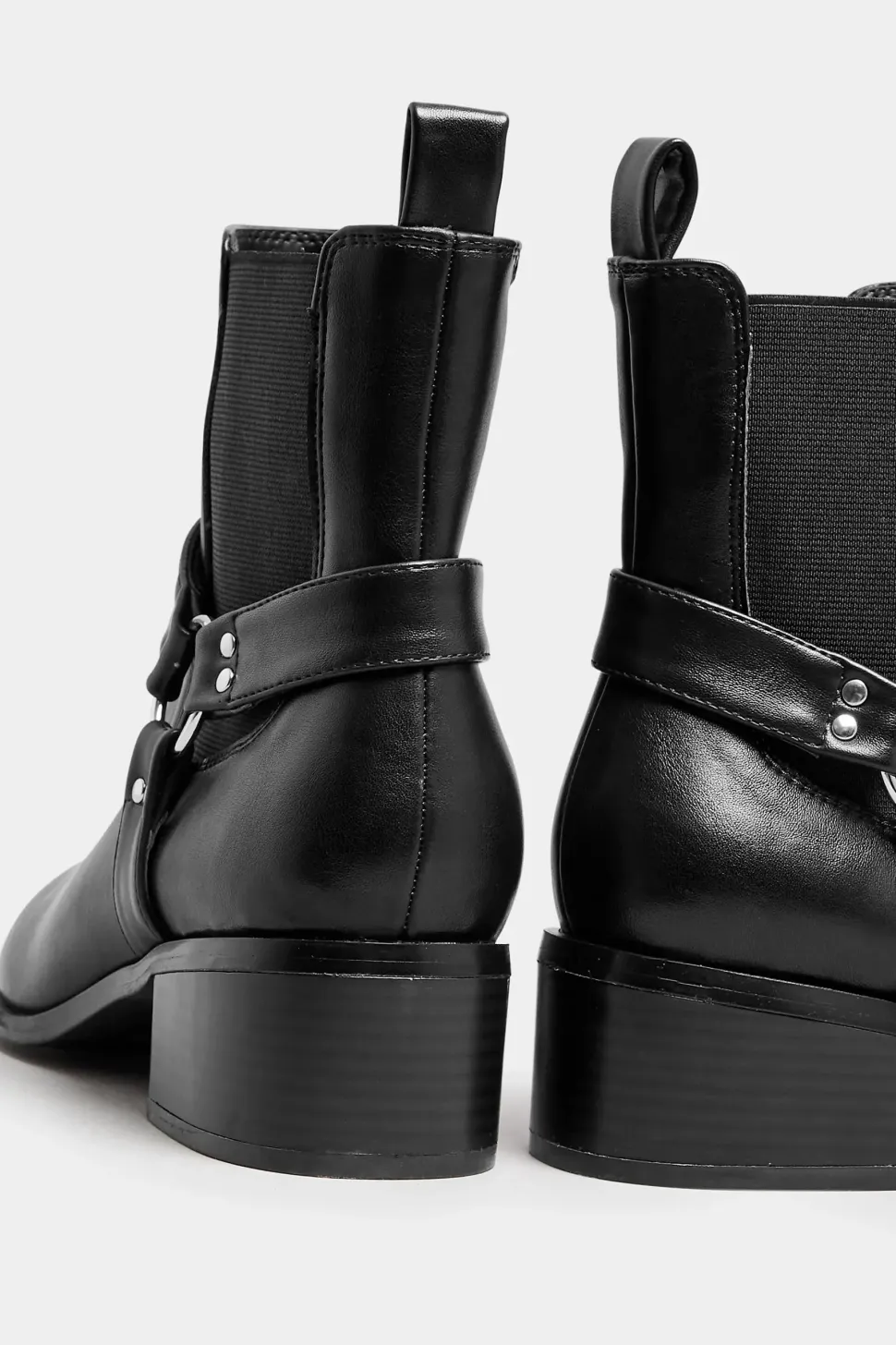 Harness Biker Boots